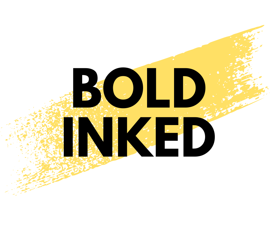 Bold inked