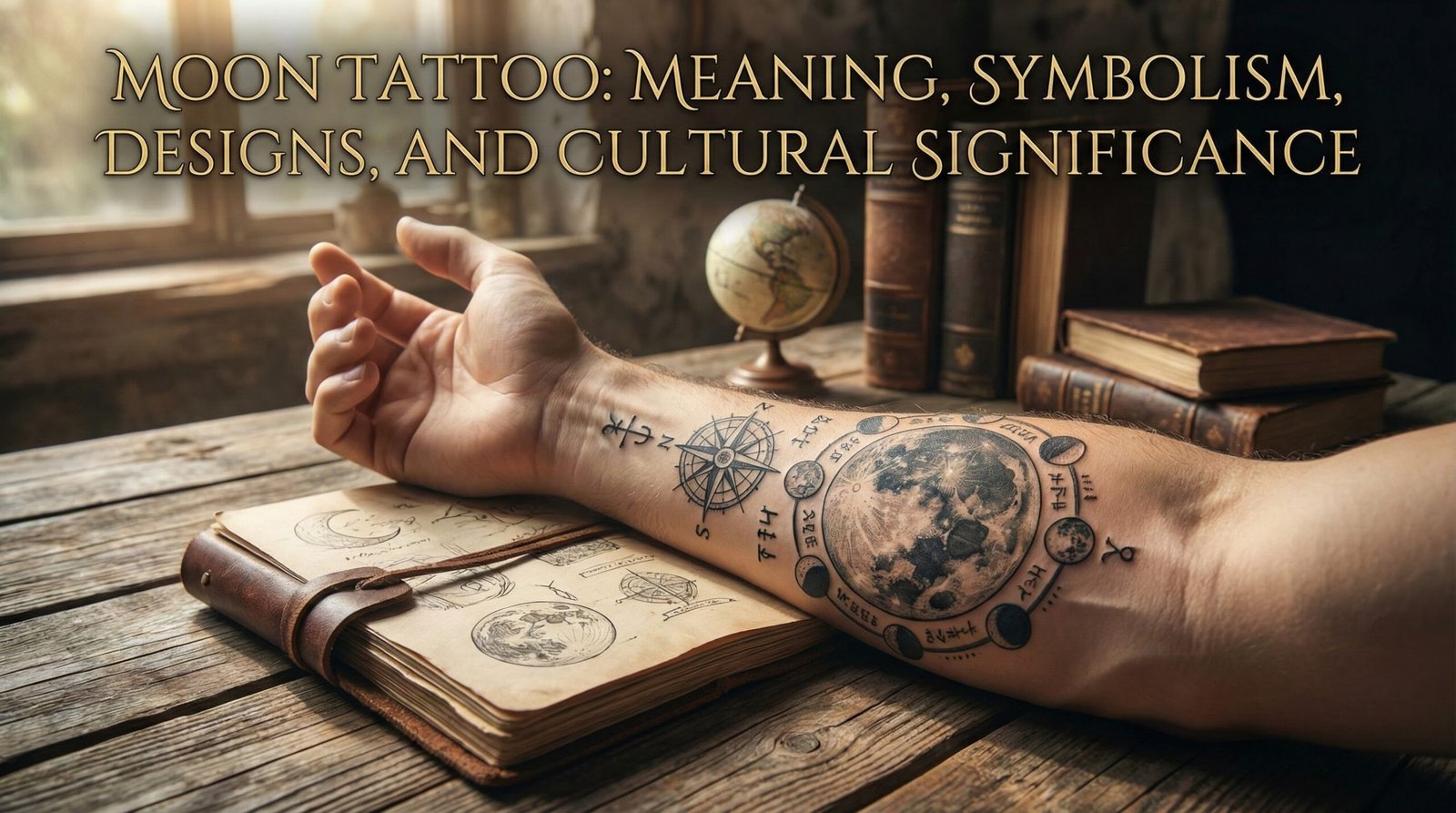 Moon Tattoo: Meaning, Symbolism, Designs, and Cultural Significance